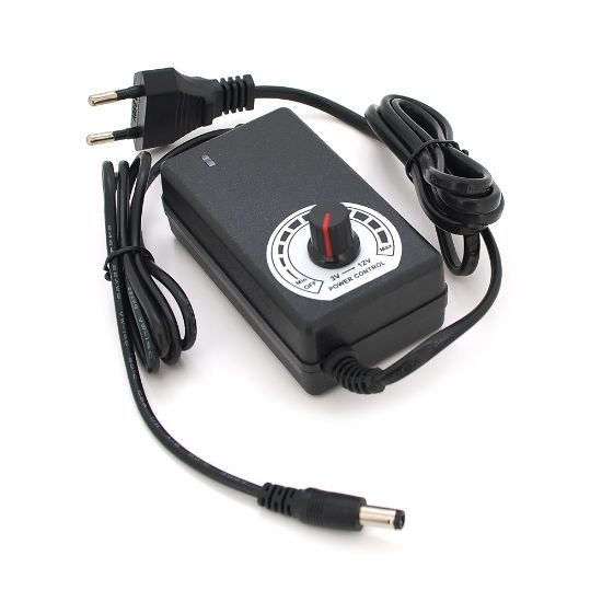  Зображення Адаптер живлення Voltronic NZX-31250/07816 з регулюванням 3-12V 3A, роз`єм 5.5х2.5мм 